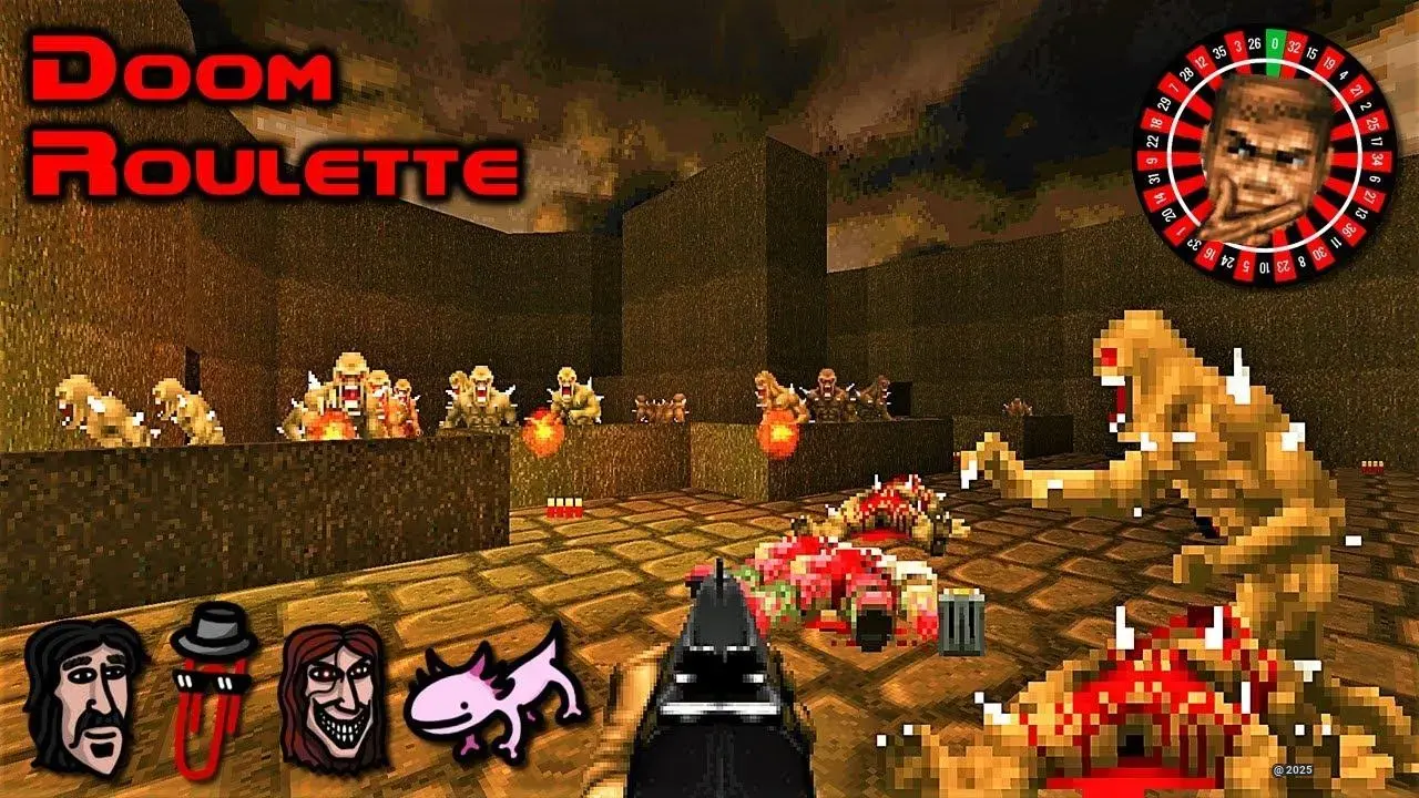 Doom Roulette - Spin the Chamber of Chaos in Gaming's Deadliest Lottery